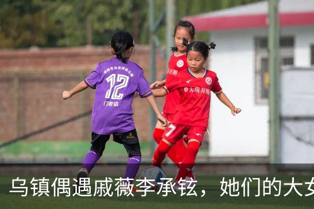 乌镇偶遇戚薇李承铉，她们的大女儿Lucky长得真好看，小的时候像妈妈，现在像爸爸