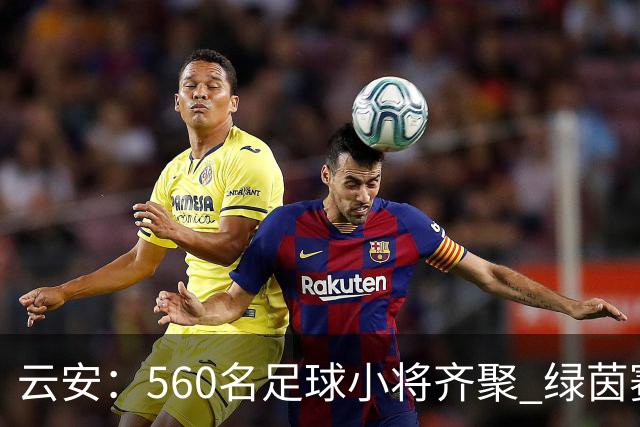 云安：560名足球小将齐聚 绿茵赛场逐梦争锋